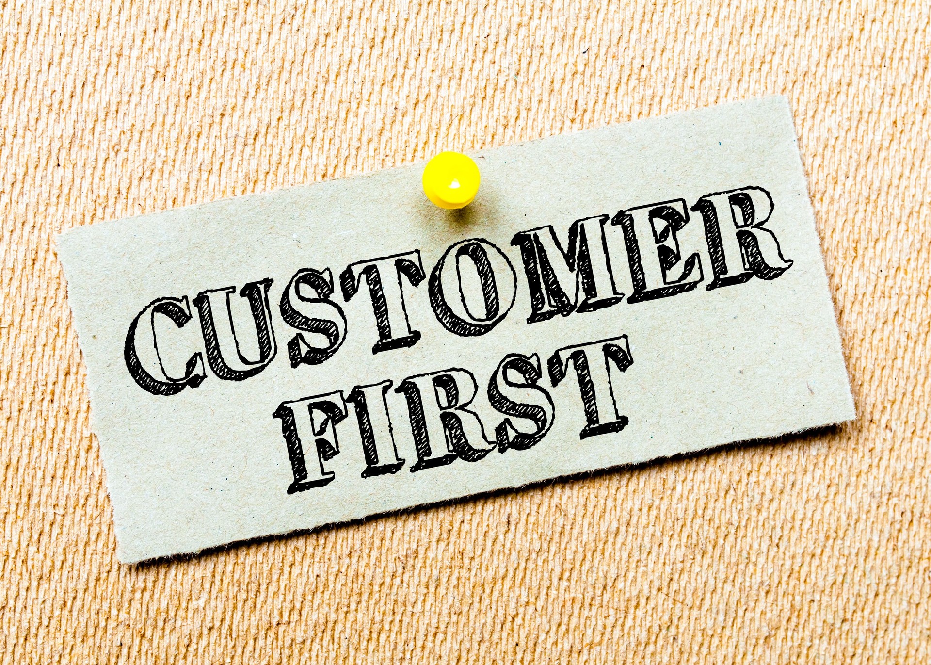 Customer First Message